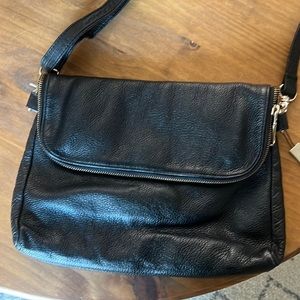 Black crossbody bag